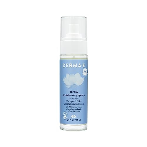 Derma E Biotin Thickening Spray – Volumizing Protein-Enriched