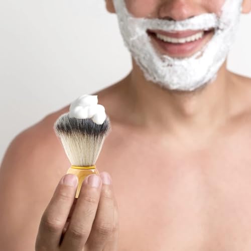 BOBOAR Badger Hair Shaving Brush for Men - Comfortable Grip