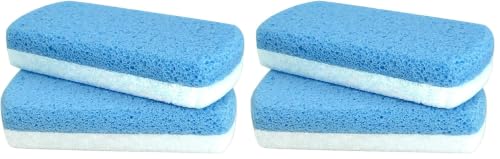 Maryton Glass Pumice Stone for Feet - Callus Remover, 2 Count