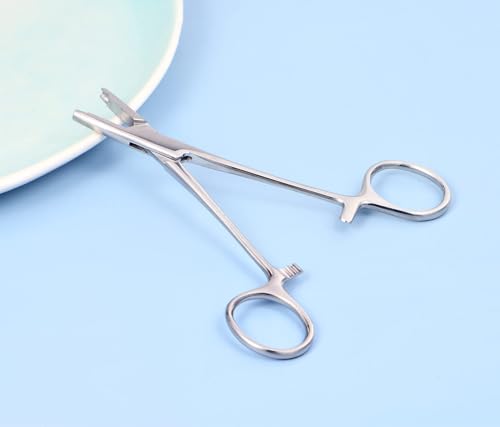 QWALIT Piercing Taper Threadless Insertion Tool Titanium Labret Pin 16g 18g 20g - G3 Auxiliary Pliers