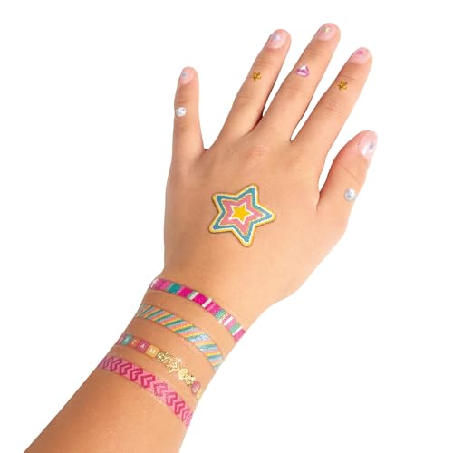 Bejeweled Cosmetic Activity Book for Kids - Nail Art, Body Gems & Tattoos