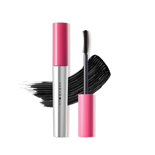 JUDYDOLL Waterproof Volumizing Mascara - Long-Lasting, Smudge-Proof, Clump-Free Black Lash Enhancer with Squalane