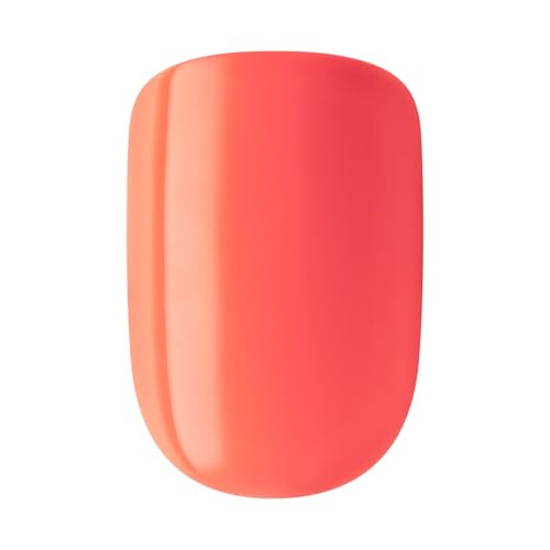 imPRESS No Glue Press-On Nails - Happier Vibes, Short Squoval, 30 Count