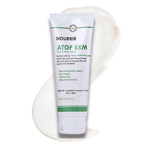 NOURRIR Atop Exm Hydrating Moisturizer for Dry Sensitive Skin - 75ml