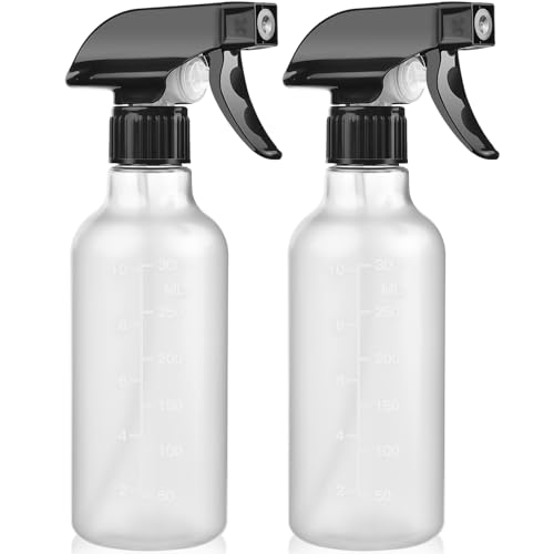 Bealee 10 Oz Spray Bottles (2-Pack) - Heavy Duty, Leak-Proof