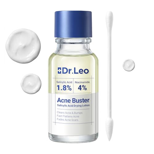 Dr.Leo 1.8% Salicylic Acid Acne Spot Treatment Drying Lotion, 0.34oz