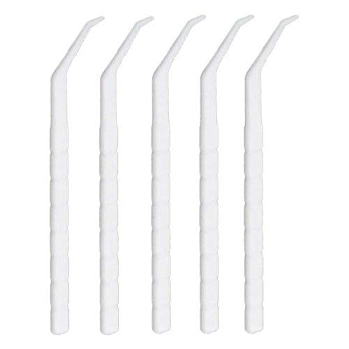 300 Pcs Disposable Plastic Curved Hook Toothpicks - Anti-Slip Handle