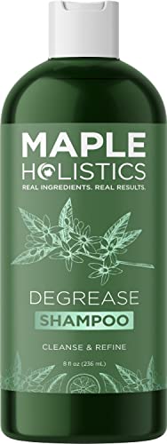 Maple Holistics Oily Hair Shampoo and Tea Tree Conditioner Set - 8oz