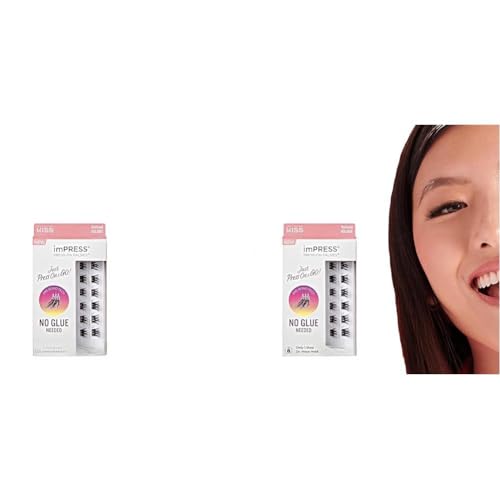 imPRESS Falsies Press-On Lash Clusters - Glam Volume, 10mm-12mm (2 Pack)