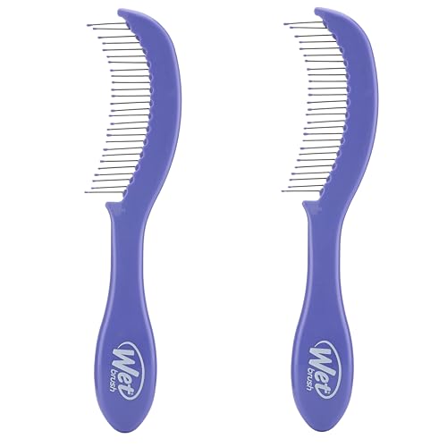 Wet Brush Thin Detangler Comb - Pain-Free for Fine Hair, Pack of 2