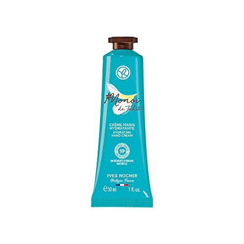 Yves Rocher Monoi de Tahiti Hand Cream 30 ml – Moisturizing, Scented