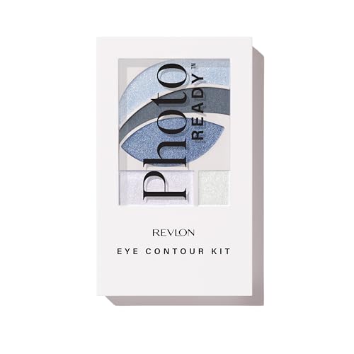 REVLON PhotoReady Eye Contour Kit 525 Avant Garde - 0.1 oz Blue Palette