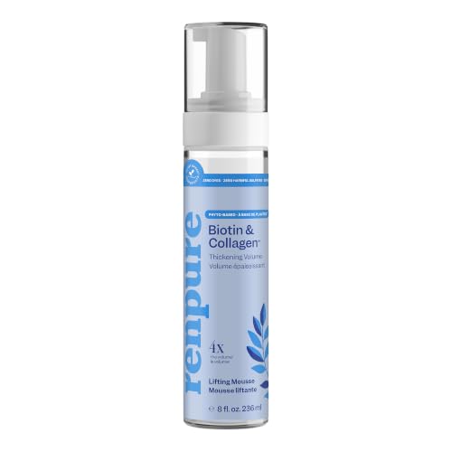 Renpure Biotin & Collagen Volume Mousse for Fine Hair - 8oz