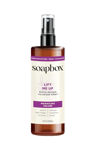 Soapbox Lift Me Up Volumizing Hair Spray - 8oz Biotin Formula