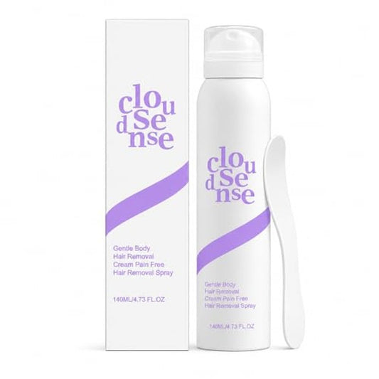 Cloud Sense Pain-Free Hair Removal Spray for Sensitive Skin, Cloud Sense Smooth Hair Removal Spray,Suitable for Every Skin Type and Corner Women and Men