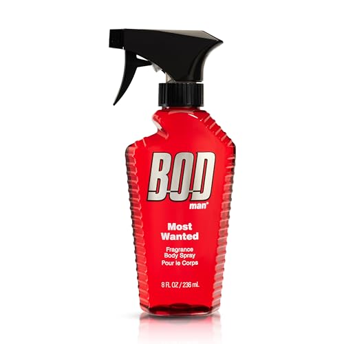 BOD Man Body Spray Bundle: Blue Surf & Most Wanted 8 fl oz