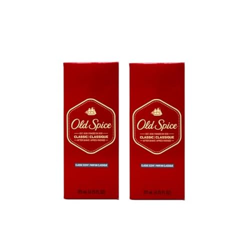 Old Spice Classic After Shave 4.25 Ounce (125ml) (2 Pack)