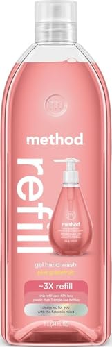 Method Gel Hand Wash Refill - Pink Grapefruit, 34 Fl Oz