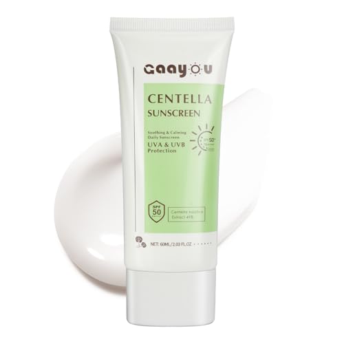 Centella Sunscreen SPF50 PA++++ for Oily Sensitive Skin - Hydrating & Lightweight