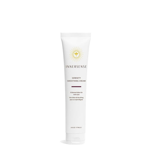 Innersense Organic Beauty Natural Serenity Smoothing Hair Cream - Non-Toxic, Cruelty-Free Formula | 6 oz (177 ml)