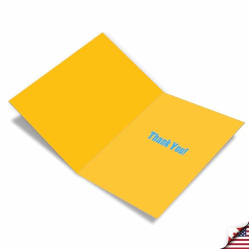 Oversize Thank You Card for Boss - 8.5 x 11 Inch Jumbo Notecard