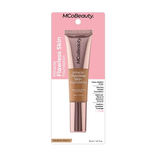 MCoBeauty Miracle Flawless Skin Liquid Foundation - Medium Warm