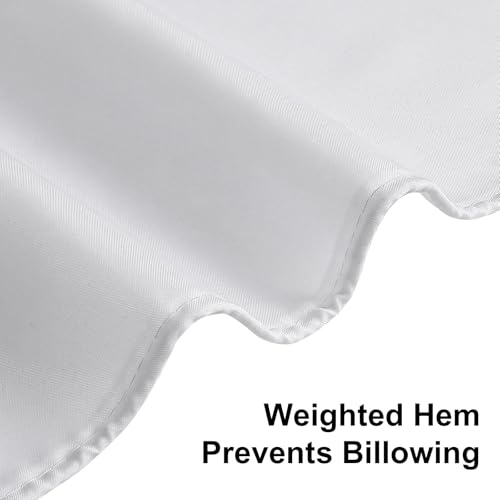 Waterproof Sage Green Eucalyptus Shower Curtain with Hooks - 36" x 72"