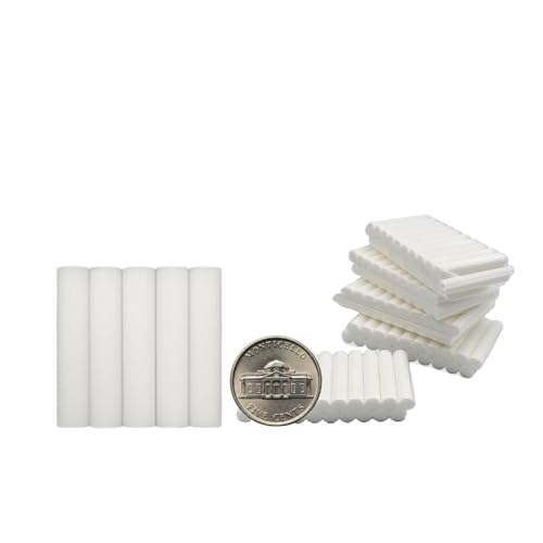 100PCS Mini Cotton Wick Refills for Essential Oil Diffusers