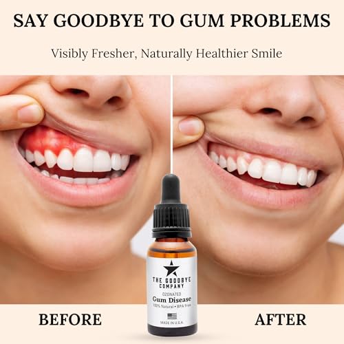 Ozonated Gum Treatment Oil - 0.5 Fl Oz for Healthy Gums & Gingivitis Relief