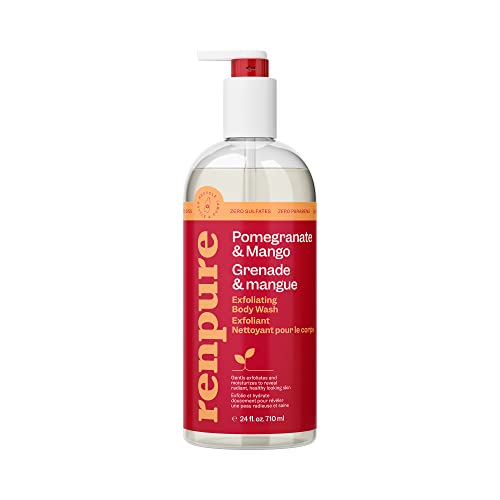 Renpure Originals Pomegranate & Mango Refreshing Body Wash, 24 Ounce