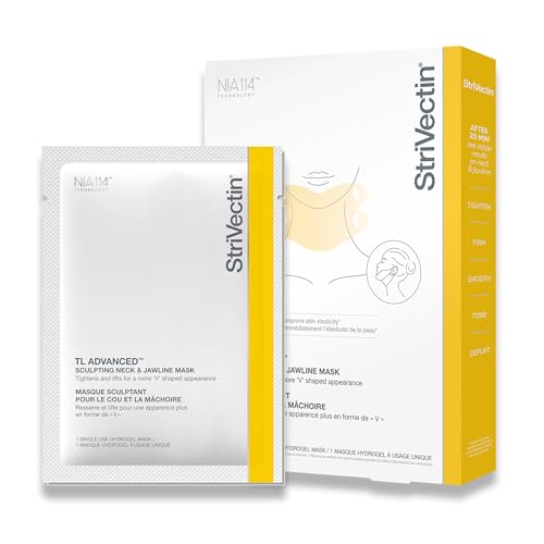 StriVectin TL Advanced Sculpting Neck & Jawline Mask, 1 Fl Oz (1 Mask)