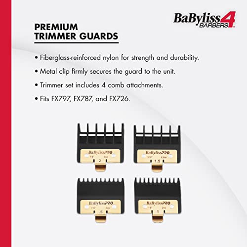 BaBylissPRO Premium Trimmer Guards for FX797, FX787, FX726