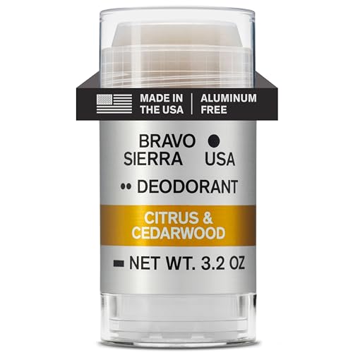 Bravo Sierra Citrus & Cedarwood Aluminum-Free Deodorant 3.2 oz