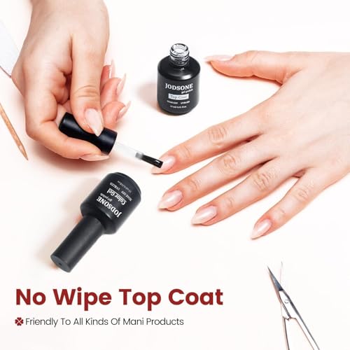 JODSONE 15ML Top Coat Gel Polish - High Gloss, Long Lasting