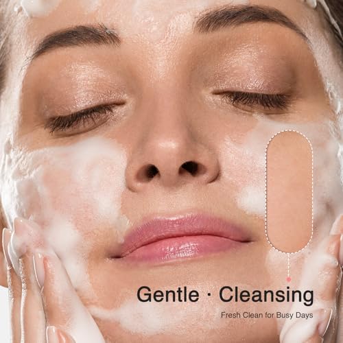 Gentle Peptide & Amino Acid Facial Cleanser for Sensitive Skin - Soft Foam, All Skin Types