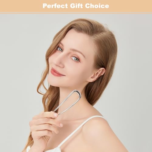 Srevela 3 Pcs U-Shaped Metal French Hair Pins for Buns