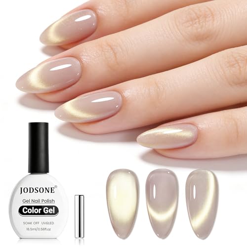 JODSONE Holographic Cat Eye Gel Nail Polish 16.5ml - UV Curing