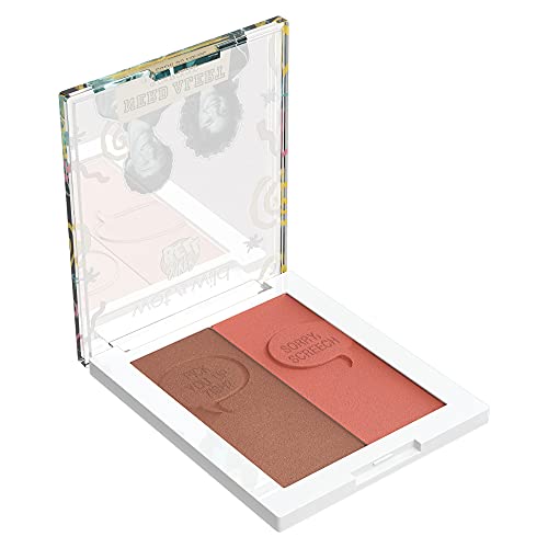 wet n wild Saved By The Bell Highlighter & Illuminator Duo - Radiant Shimmer Face Palette, 0.35oz, Cruelty-Free, Nerd Alert