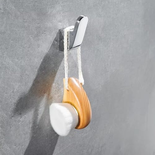 Joyful Living Silicone Facial Cleansing Brush with Wooden Handle
