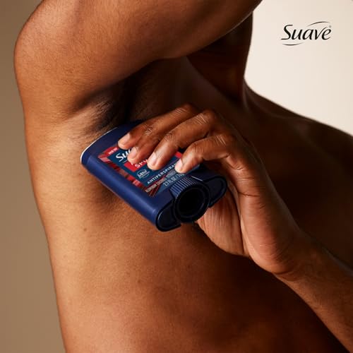Suave Antiperspirant Deodorant for Men, 48-Hour Protection, 4-Pack