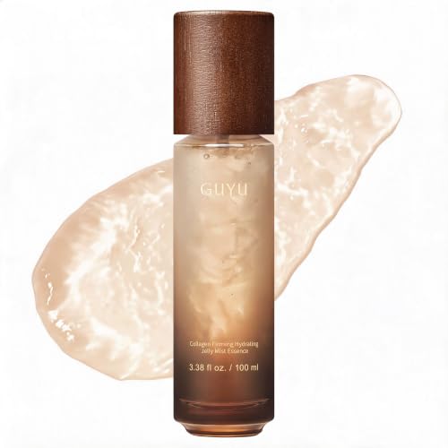 GUYU Anti-Aging Collagen Ginseng Jelly Face Mist Serum, 3.38 Fl Oz