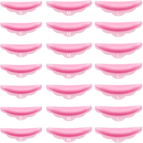 Hicarer 48 Silicone Eyelash Perming Rods - Small, Medium, Large
