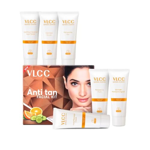 VLCC Anti Tan Facial Kit - Exfoliating Skin Treatment (60g)