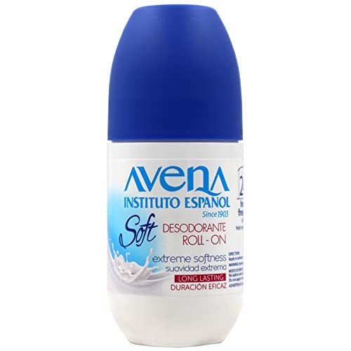 Avena Oatmeal Deodorant Roll-On, Alcohol-Free, 3-Pack, 2.5 Oz Each