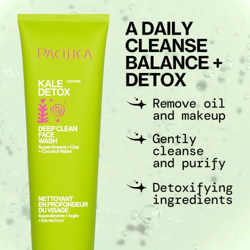 Pacifica Kale Detox Face Wash for Oily & Acne-Prone Skin - 5 fl oz