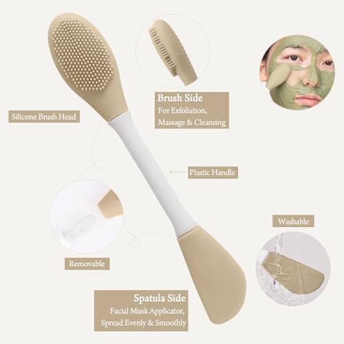 Jade Roller & Gua Sha Set for Facial Massage and Skincare