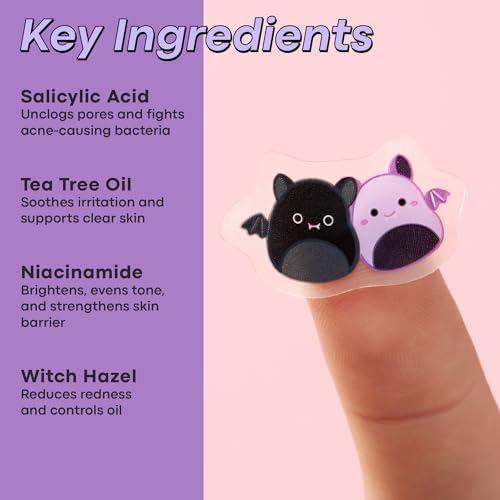 TONYMOLY Squishmallows Hydrocolloid Blemish Patches with Salicylic Acid - 24 Count