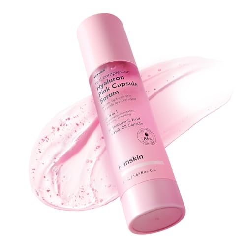 Hanskin Hyaluron Pink Capsule Serum for Deep Hydration & Glass Skin Glow