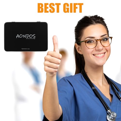 Aondos Heavy Duty Angled Nail Clippers for Thick & Ingrown Nails