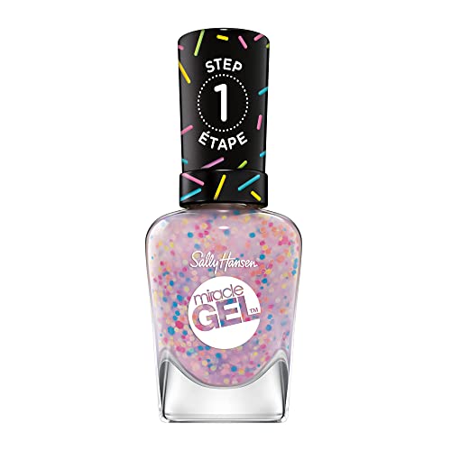Sally Hansen Miracle Gel Nail Polish - Donut Shop Collection, 0.5 Fl Oz